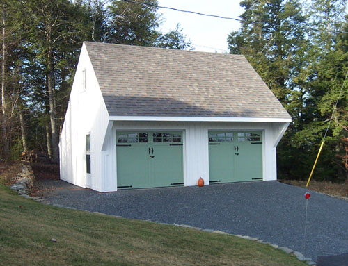 Carriage Shed Garage Plan Examples